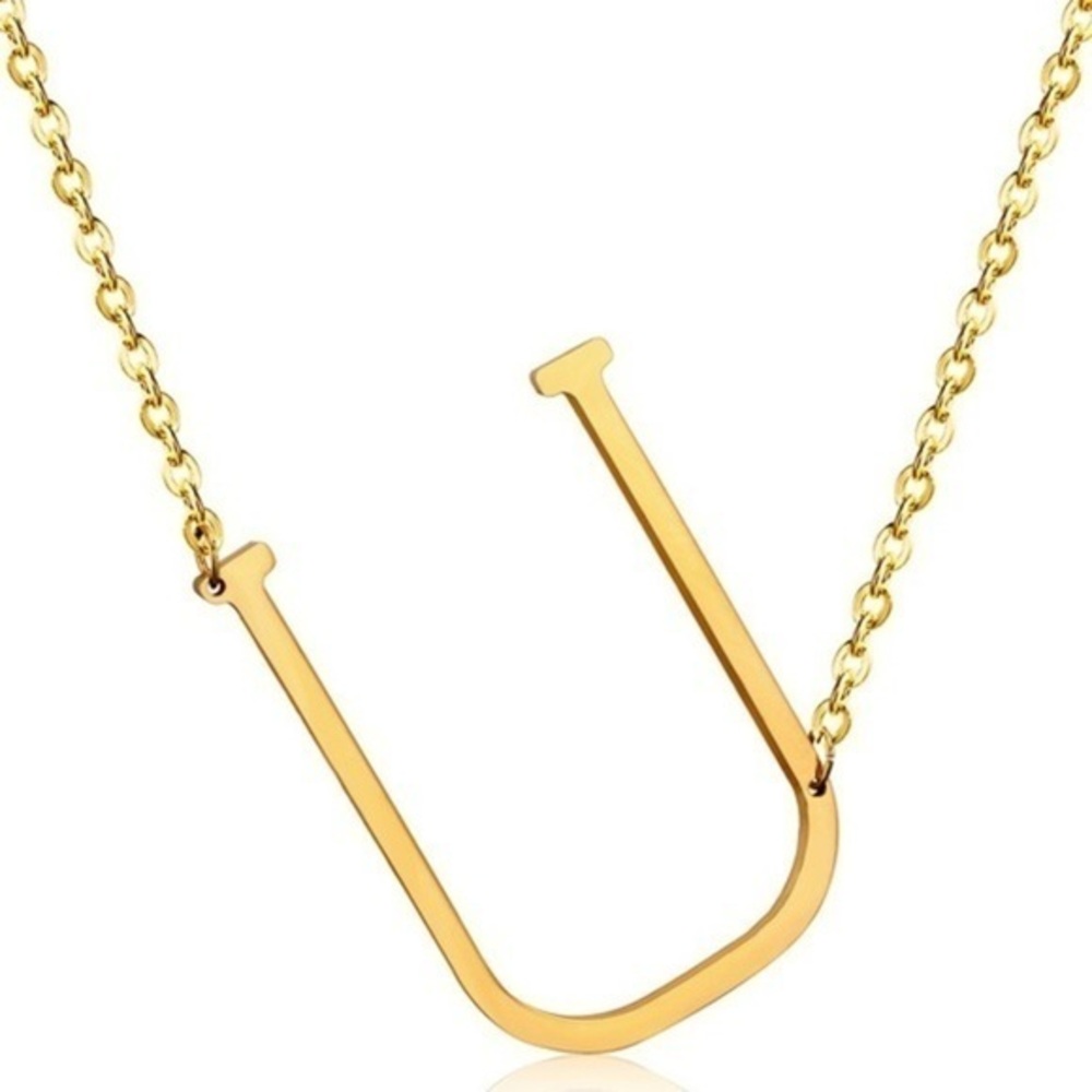 NEW!! ❤️ Letter U Necklace